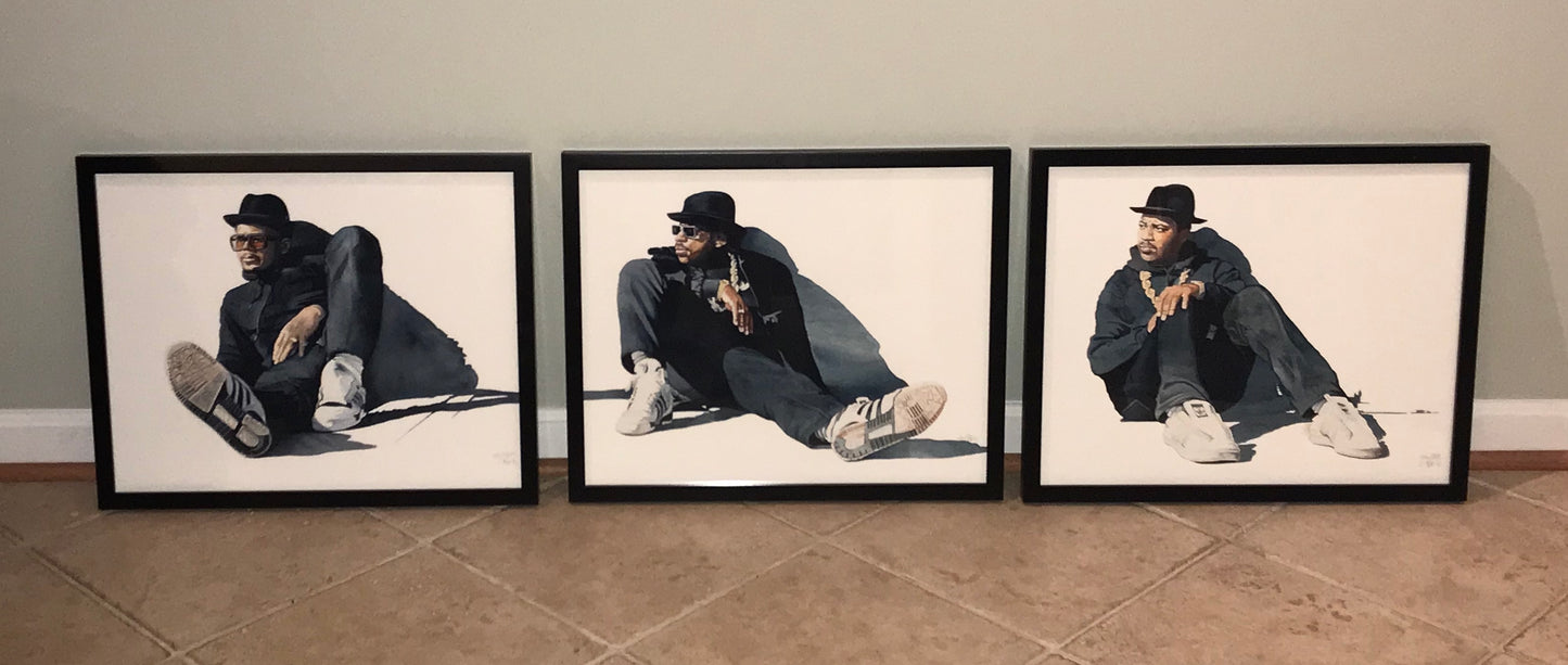 Run DMC Triptych (all three giclée prints)