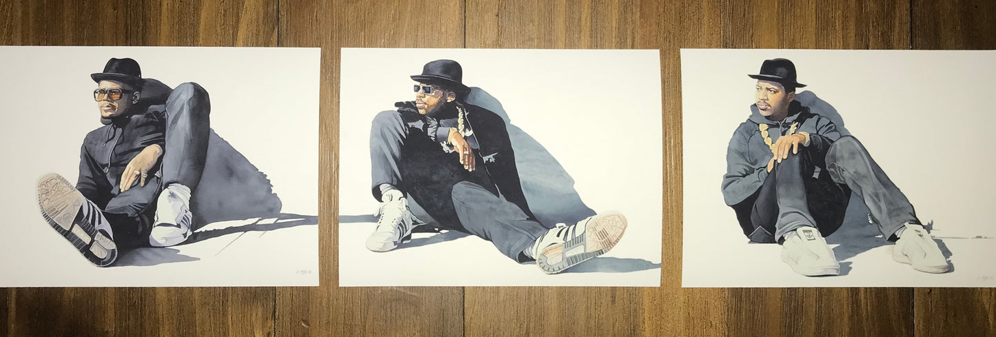 Run DMC Triptych (all three giclée prints)