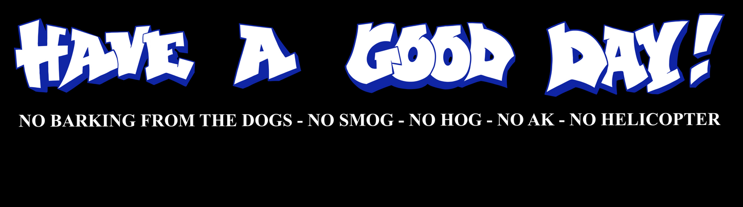 ‘Good Day’ - Ice Cube Sticker (you get 3)