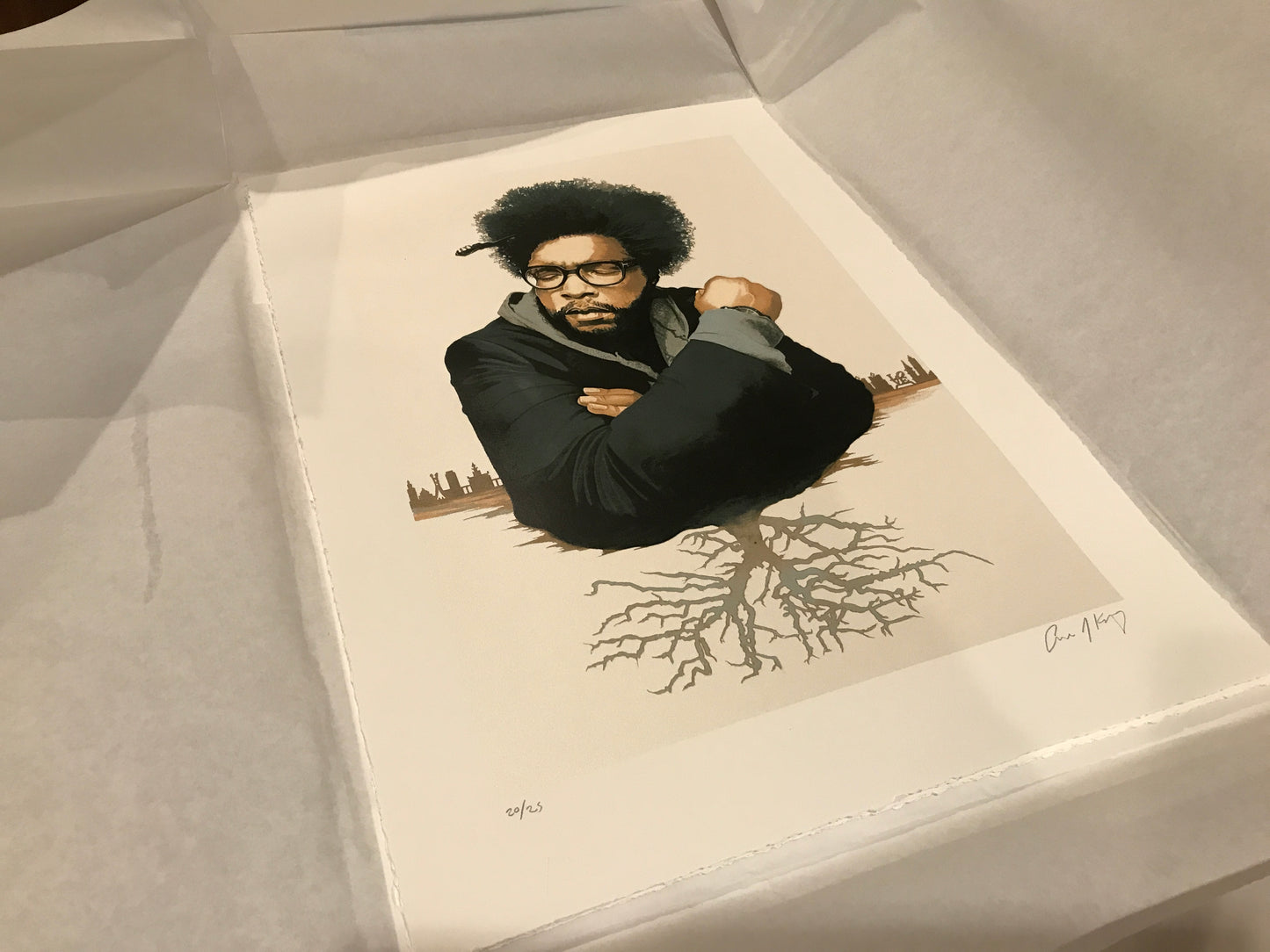 ‘Questlove’ - Silkscreen
