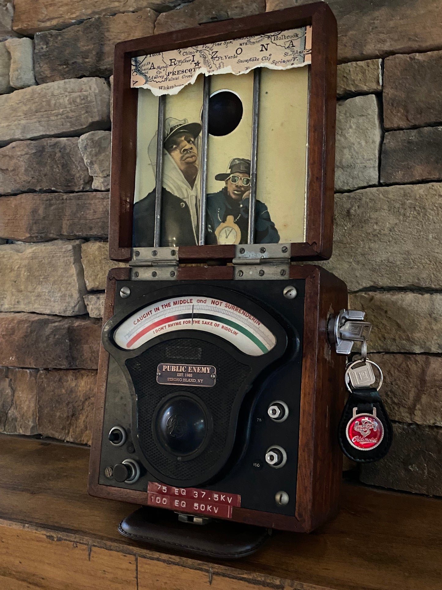 ‘False Media - Public Enemy - Portrait Box’