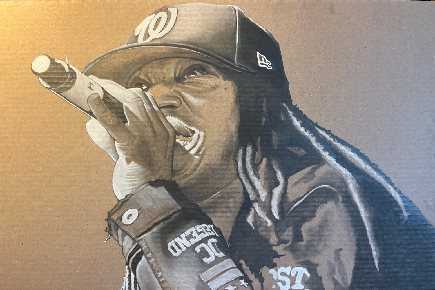 Corrugated Cardboard Collection - Hip-Hop Portraiture