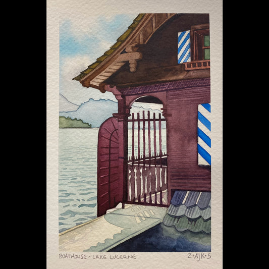 ‘Boathouse - Lucerne, Switzerland’