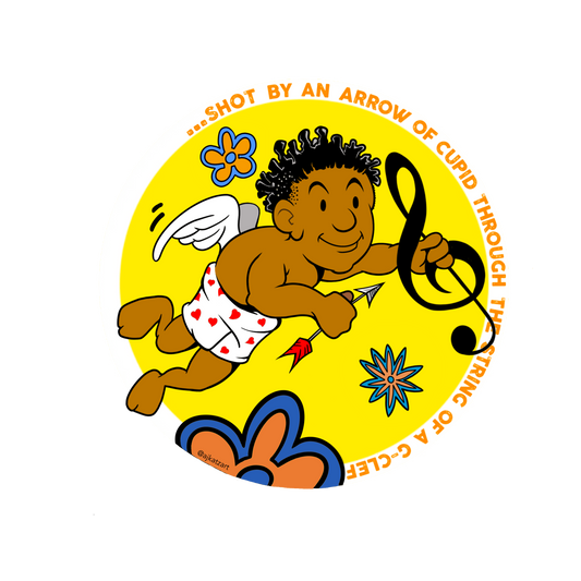 ‘Eye Know - De La Soul’ Lyric Sticker (you get 3)