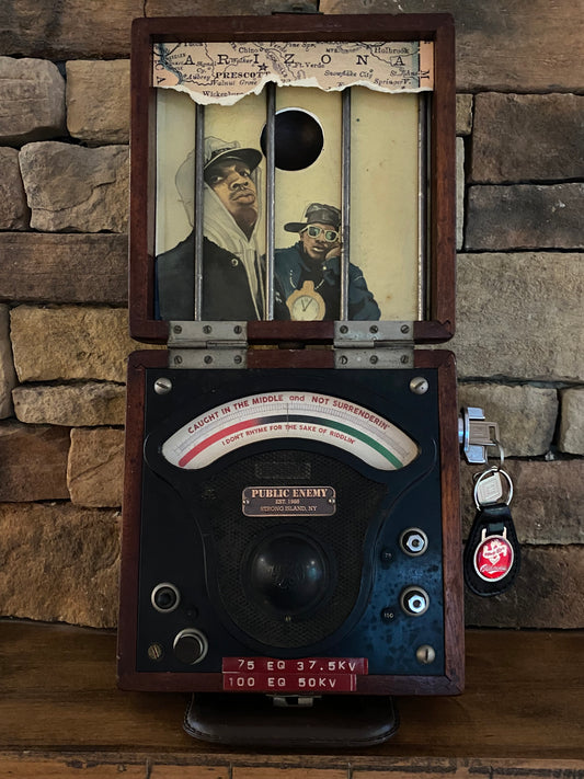 ‘False Media - Public Enemy - Portrait Box’