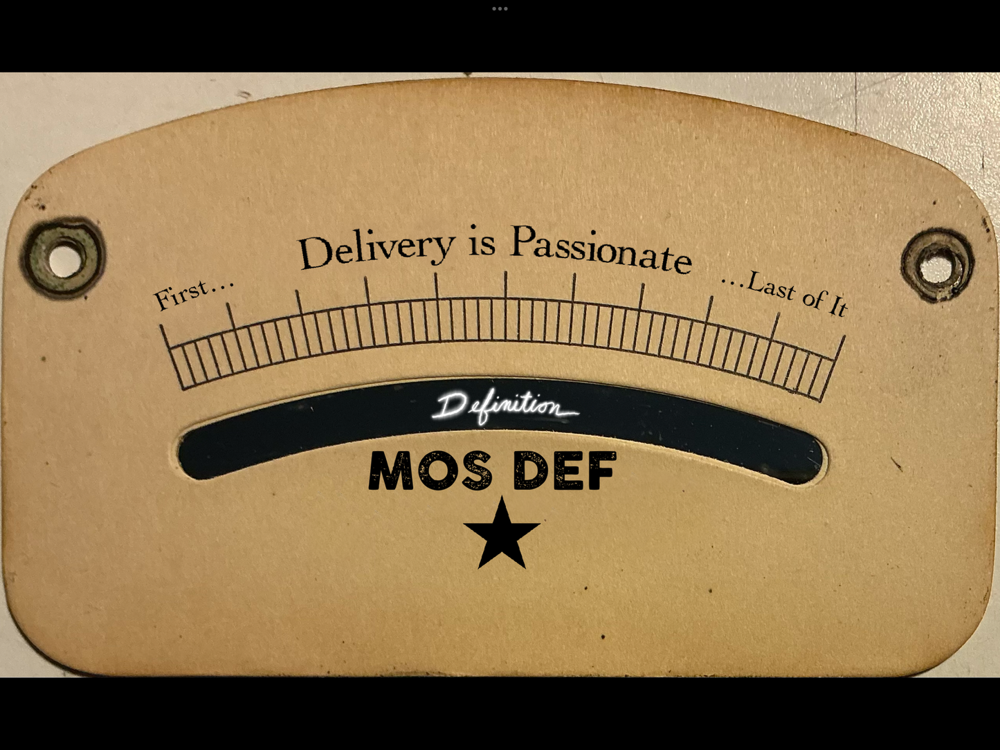 ‘Definition - Yasiin Bey a.k.a. Mos Def - Portrait Box’