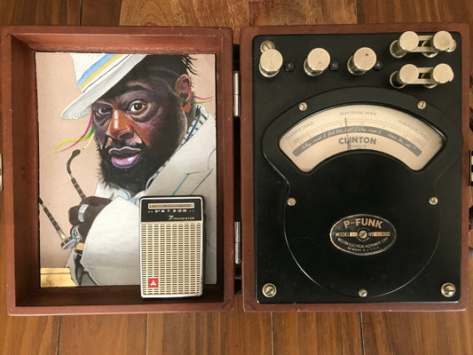 ‘Atomic Dog - George Clinton - Portrait Box’