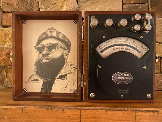 ‘Respond/React - Black Thought - Portrait Box’