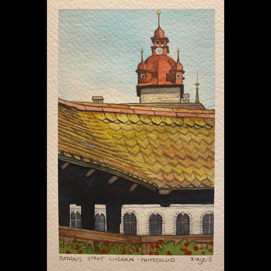 ‘Rathaus Stadt Luzern - Lucerne, Switzerland’
