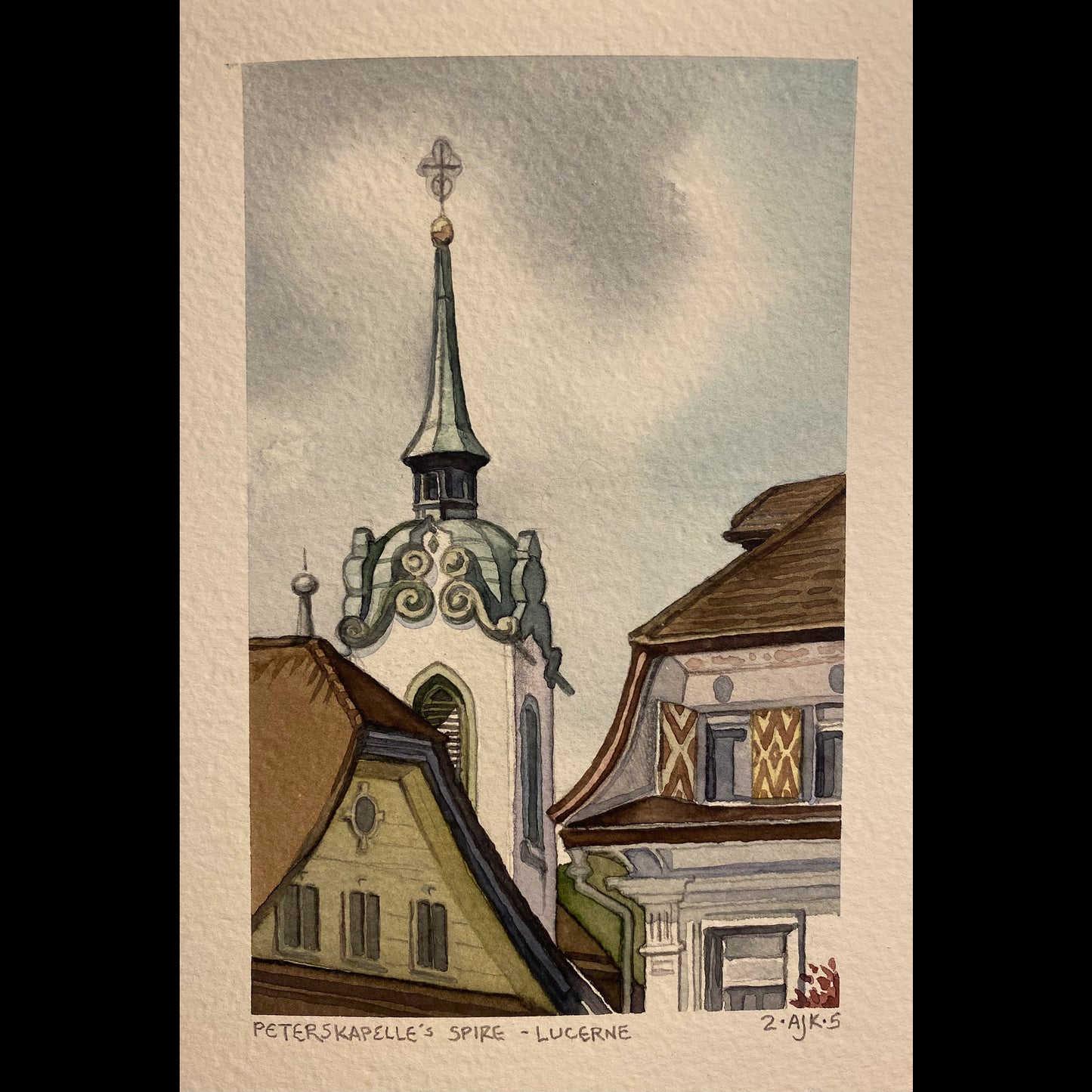 ‘Peterskapelle’s Spire - Lucerne, Switzerland’