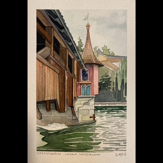 'Spreuerbrücke - Lucerne, Switzerland’