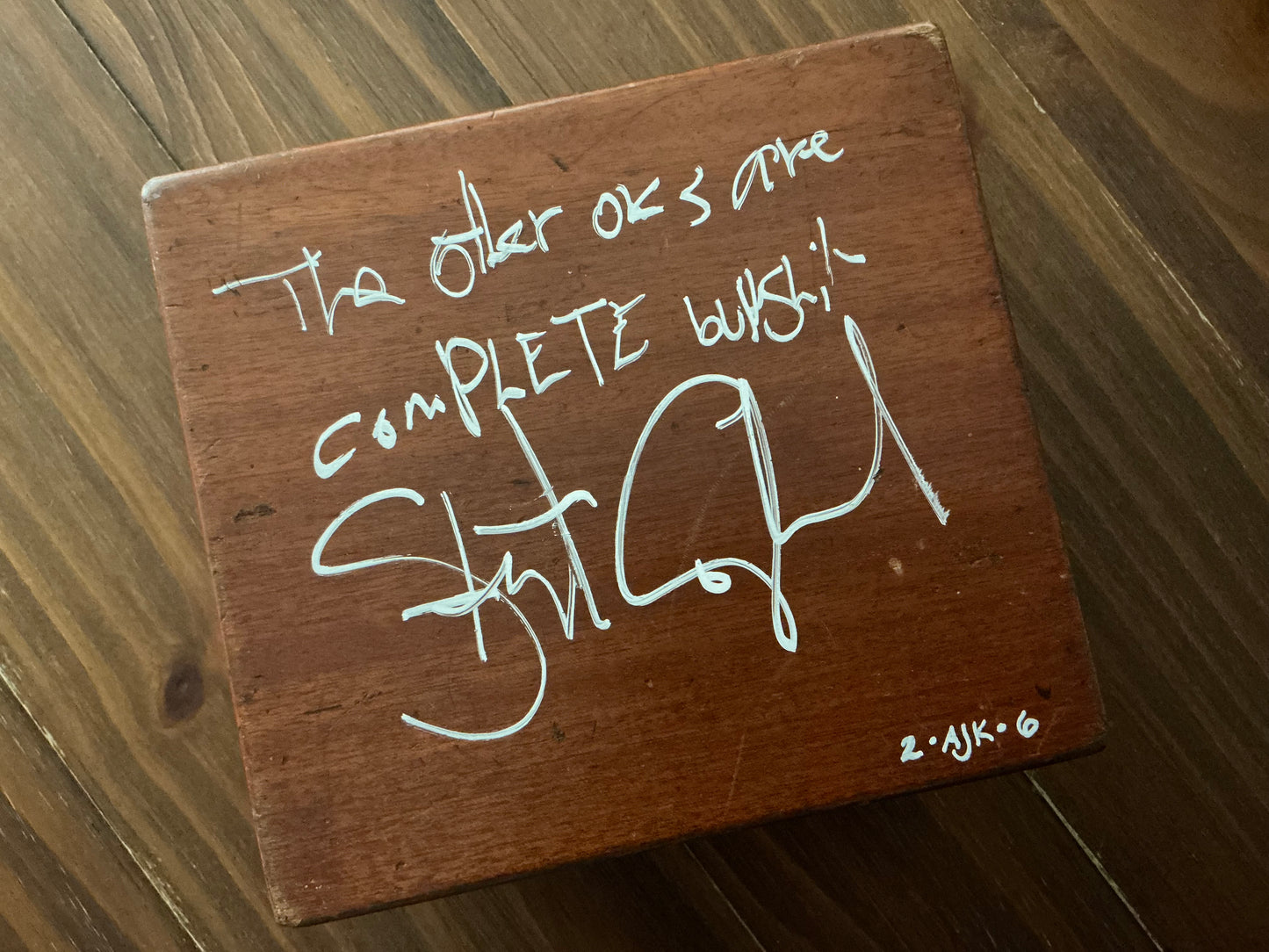 ‘Stew in the Machine - Stewart Copeland - Portrait Box’