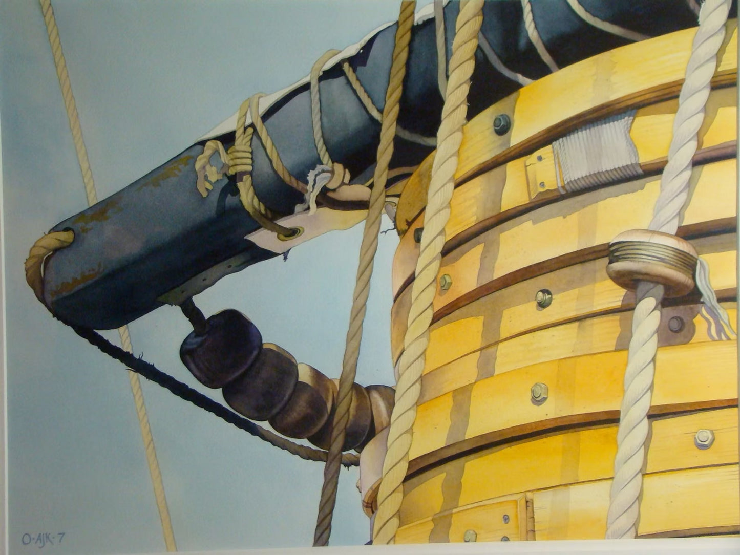 ‘Mast Hoops - Early Morning’ - Pride Of Baltimore II