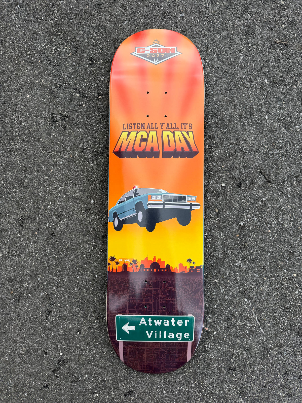 ‘G-SON x MCA DAY Skate Deck’
