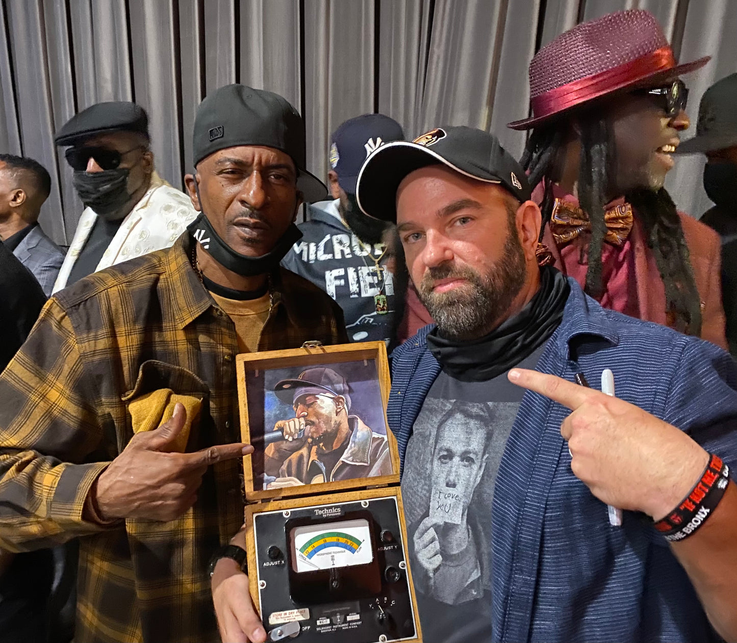 ‘Microphone Fiend - Rakim - Portrait Box’