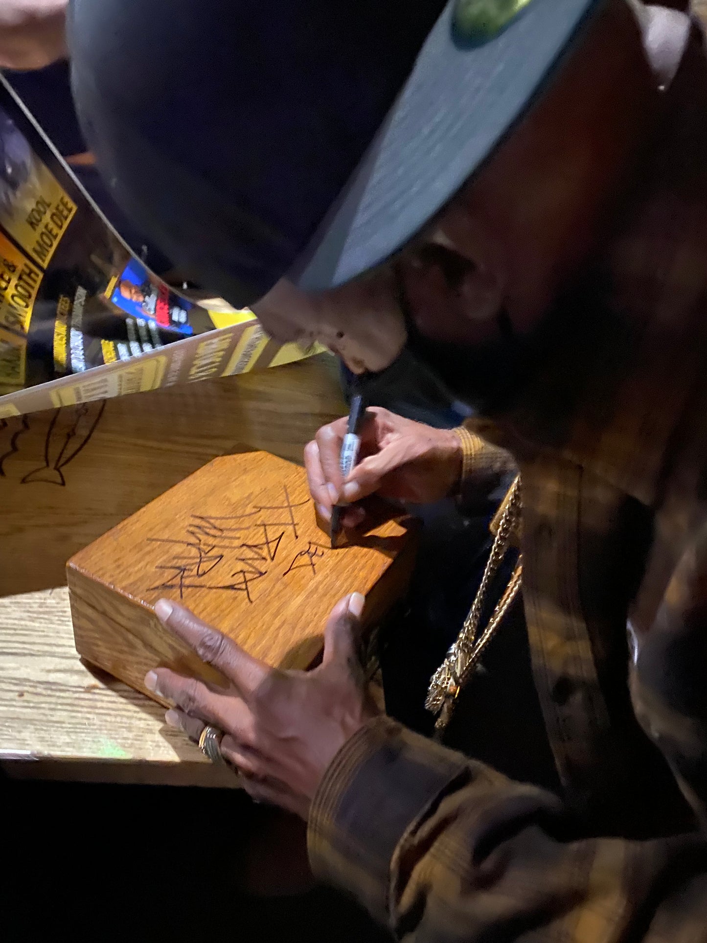 ‘Microphone Fiend - Rakim - Portrait Box’