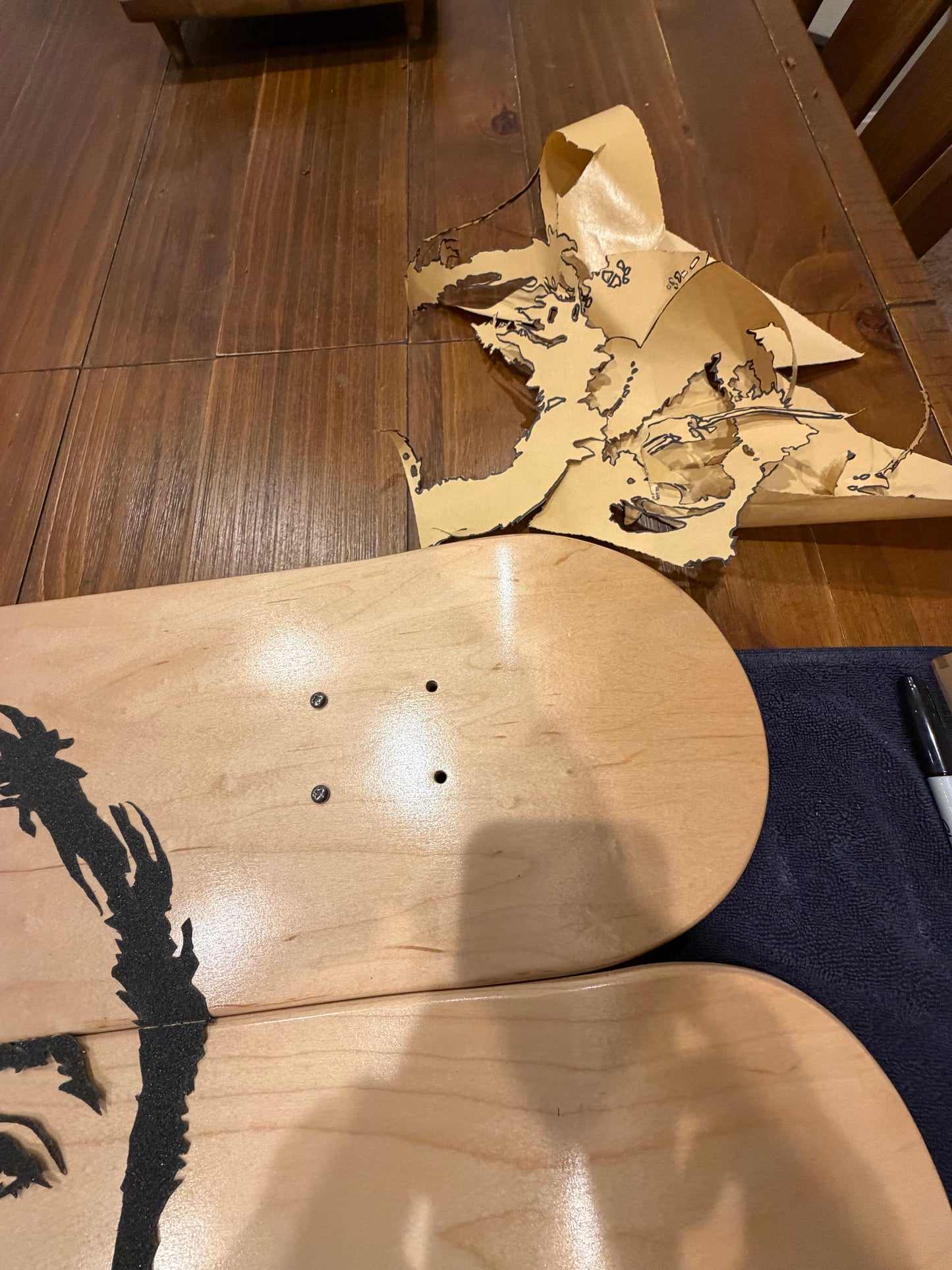 ‘3 Wood Decks and 1 MC - Adam MCA Yauch - Triple Deck’