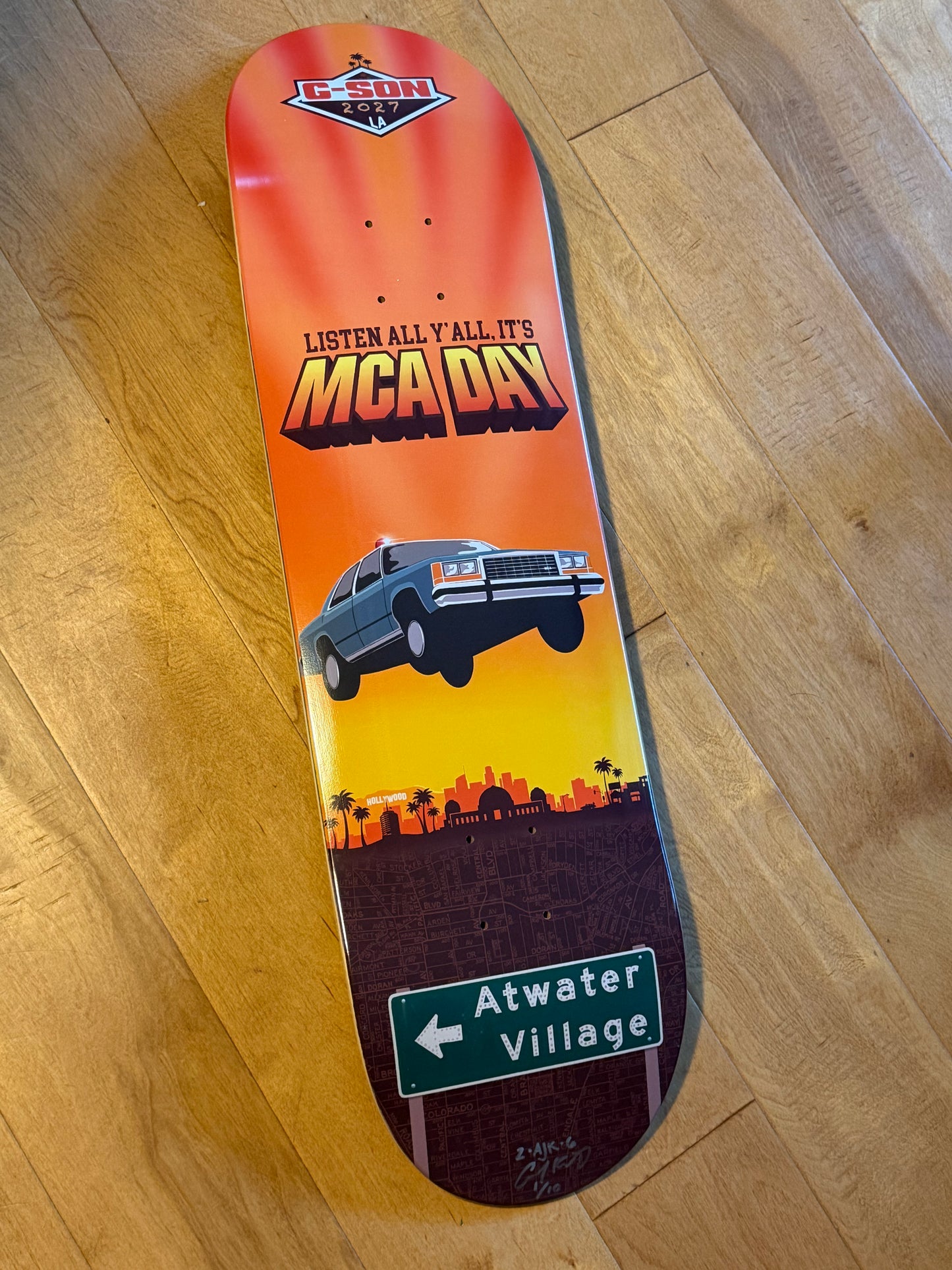 ‘G-SON x MCA DAY Skate Deck’